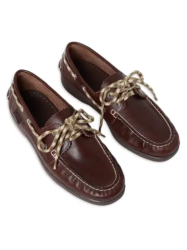 Loeffler Randall Women's Franco Leather Boat Shoes - Espresso Brown Butter | Thumbnail 5 Loeffler Randall Women's Franco Leather Boat Shoes - Espresso Brown Butter | Thumbnail 5