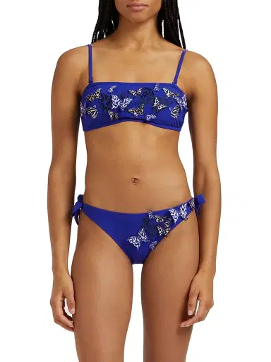 Vilebrequin Women's Disco Butterly Appliqué Bikini Top - Blush | Thumbnail 2 Vilebrequin Women's Disco Butterly Appliqué Bikini Top - Blush | Thumbnail 2