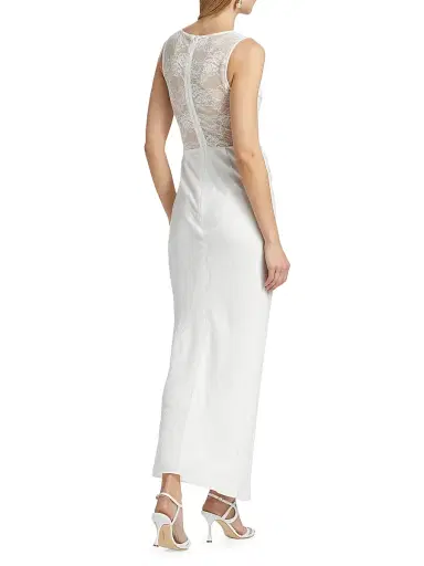 Significant Other Women's Nida Lace Draped Twist-Front Maxi Dress - | Thumbnail 5 Significant Other Women's Nida Lace Draped Twist-Front Maxi Dress - | Thumbnail 5