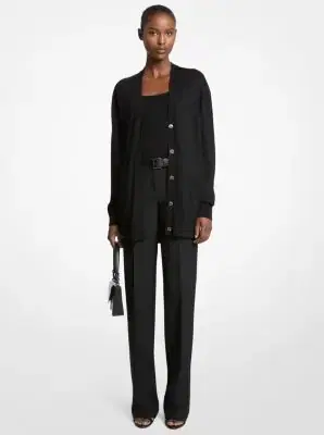 Michael Kors Collection Oversized Cashmere Cardigan | Thumbnail 2 Michael Kors Collection Oversized Cashmere Cardigan | Thumbnail 2