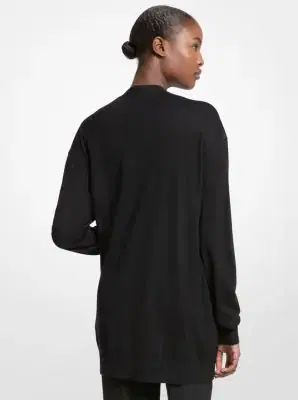 Michael Kors Collection Oversized Cashmere Cardigan | Thumbnail 3 Michael Kors Collection Oversized Cashmere Cardigan | Thumbnail 3