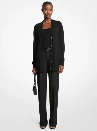 Michael Kors Collection Oversized Cashmere Cardigan | Thumbnail 4 Michael Kors Collection Oversized Cashmere Cardigan | Thumbnail 4