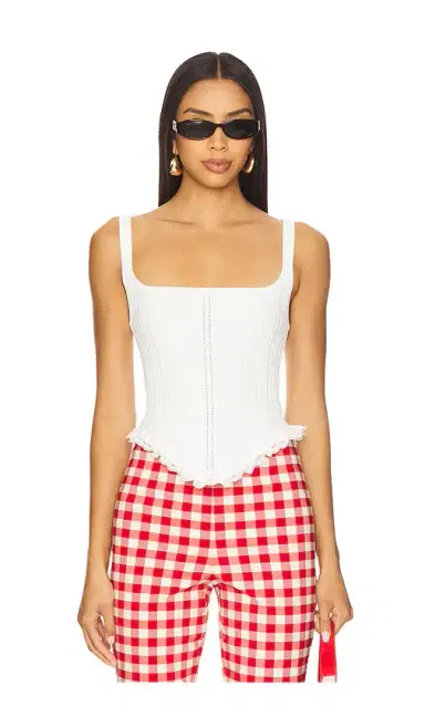 LPA Suzy Knit Corset Top | Thumbnail 1 LPA Suzy Knit Corset Top | Thumbnail 1