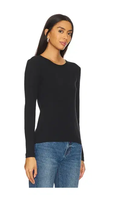 LESET Pointelle Long Sleeve | Thumbnail 2 LESET Pointelle Long Sleeve | Thumbnail 2