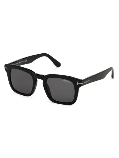 TOM FORD Men's 50MM Square Sunglasses - Black | Thumbnail 2 TOM FORD Men's 50MM Square Sunglasses - Black | Thumbnail 2