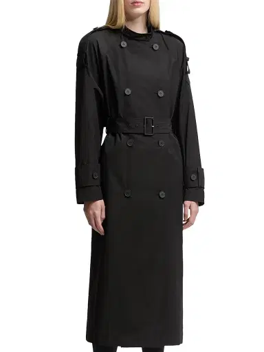 Moncler Women's Trevoux Coat - Black | Thumbnail 2 Moncler Women's Trevoux Coat - Black | Thumbnail 2