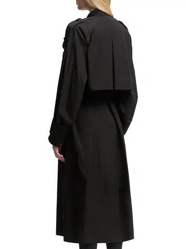 Moncler Women's Trevoux Coat - Black | Thumbnail 3 Moncler Women's Trevoux Coat - Black | Thumbnail 3