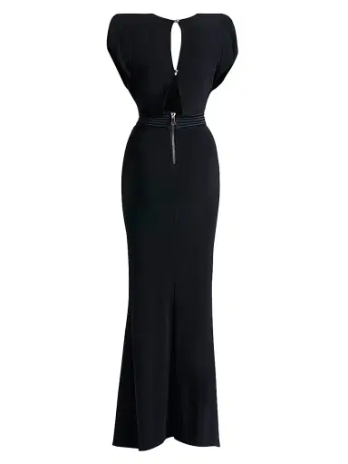 Zhivago Women's Ilium Stretch-Jersey Body-Con Gown - Black - Size 2 | Thumbnail 2 Zhivago Women's Ilium Stretch-Jersey Body-Con Gown - Black - Size 2 | Thumbnail 2