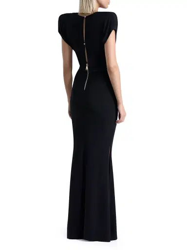Zhivago Women's Ilium Stretch-Jersey Body-Con Gown - Black - Size 2 | Thumbnail 5 Zhivago Women's Ilium Stretch-Jersey Body-Con Gown - Black - Size 2 | Thumbnail 5