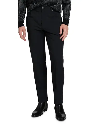 Emporio Armani Men's Stretch Tech Five-Pocket Pants - Blue Navy - Size 30 | Thumbnail 3 Emporio Armani Men's Stretch Tech Five-Pocket Pants - Blue Navy - Size 30 | Thumbnail 3