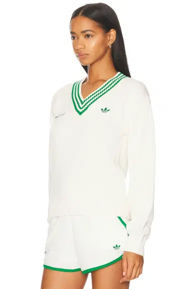 adidas Originals X Sporty & Rich Sweater | Thumbnail 3 adidas Originals X Sporty & Rich Sweater | Thumbnail 3
