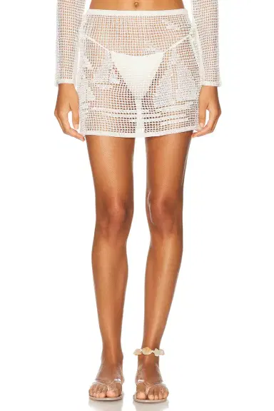 Calle Del Mar Nautical Crochet Skirt | Thumbnail 1 Calle Del Mar Nautical Crochet Skirt | Thumbnail 1