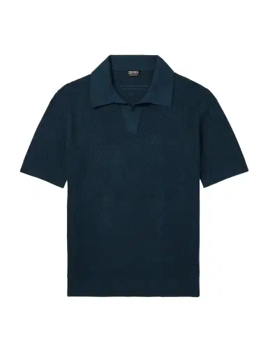 Zegna Slim-Fit Cotton-Piqué Polo Shirt - Men | Thumbnail 1 Zegna Slim-Fit Cotton-Piqué Polo Shirt - Men | Thumbnail 1