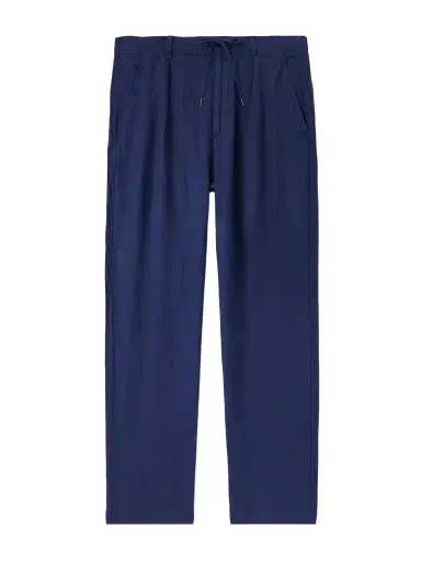 Polo Ralph Lauren Straight-Leg Pleated Linen Trousers - Men | Thumbnail 1 Polo Ralph Lauren Straight-Leg Pleated Linen Trousers - Men | Thumbnail 1