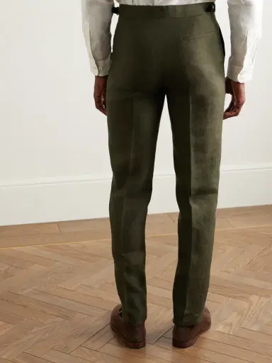 Richard James Chapman Slim-Fit Straight-Leg Linen Suit Trousers - Men | Thumbnail 4 Richard James Chapman Slim-Fit Straight-Leg Linen Suit Trousers - Men | Thumbnail 4