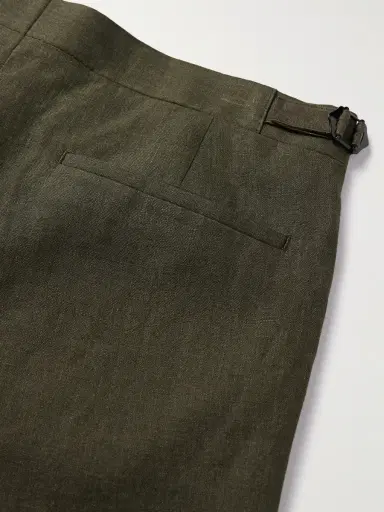 Richard James Chapman Slim-Fit Straight-Leg Linen Suit Trousers - Men | Thumbnail 5 Richard James Chapman Slim-Fit Straight-Leg Linen Suit Trousers - Men | Thumbnail 5