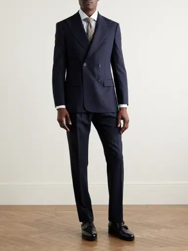 Richard James Hepworth Double-Breasted Grain de Poudre Wool Suit Jacket - Men | Thumbnail 2 Richard James Hepworth Double-Breasted Grain de Poudre Wool Suit Jacket - Men | Thumbnail 2