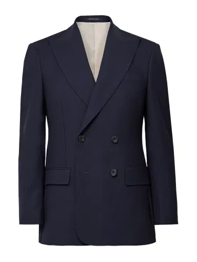 Richard James Hepworth Double-Breasted Grain de Poudre Wool Suit Jacket - Men | Thumbnail 1 Richard James Hepworth Double-Breasted Grain de Poudre Wool Suit Jacket - Men | Thumbnail 1