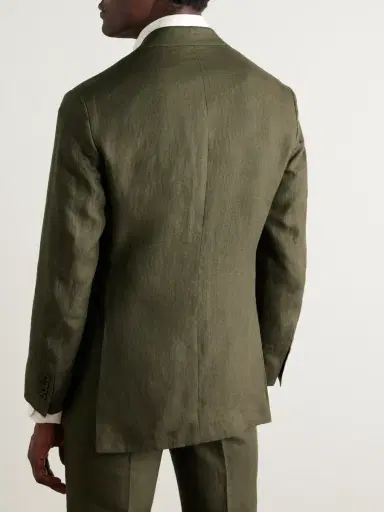 Richard James Chapman Unstructured Slim-Fit Linen Suit Jacket - Men | Thumbnail 3 Richard James Chapman Unstructured Slim-Fit Linen Suit Jacket - Men | Thumbnail 3