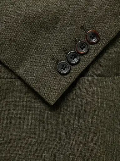 Richard James Chapman Unstructured Slim-Fit Linen Suit Jacket - Men | Thumbnail 4 Richard James Chapman Unstructured Slim-Fit Linen Suit Jacket - Men | Thumbnail 4