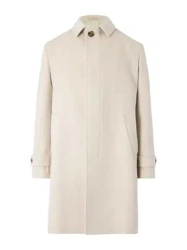 Lardini Virgin Wool Overcoat - Men | Thumbnail 1 Lardini Virgin Wool Overcoat - Men | Thumbnail 1
