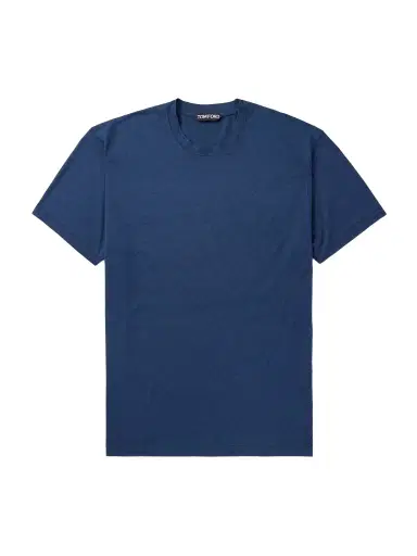 Tom Ford Lyocell and Cotton-Blend Jersey T-Shirt - Men | Thumbnail 1 Tom Ford Lyocell and Cotton-Blend Jersey T-Shirt - Men | Thumbnail 1