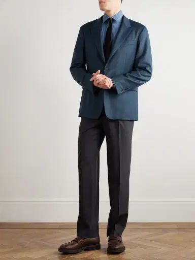 Canali Wool-Twill Suit Jacket - Men | Thumbnail 2 Canali Wool-Twill Suit Jacket - Men | Thumbnail 2