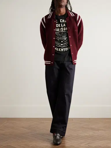 Valentino Garavani Printed Cotton-Jersey T-Shirt - Men | Thumbnail 2 Valentino Garavani Printed Cotton-Jersey T-Shirt - Men | Thumbnail 2