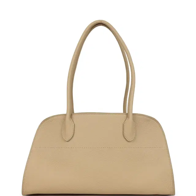 The Row Margaux Shoulder 12 Bag Boulder Calfskin Silver Hardware The Row Margaux Shoulder 12 Bag Boulder Calfskin Silver Hardware