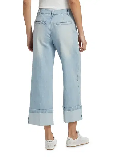 Generation Love Women's Eros High-Rise Crop Jeans - Sky Blue | Thumbnail 5 Generation Love Women's Eros High-Rise Crop Jeans - Sky Blue | Thumbnail 5
