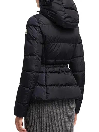 Moncler Women's Avoce Fitted Down Jacket - Night Blue | Thumbnail 3 Moncler Women's Avoce Fitted Down Jacket - Night Blue | Thumbnail 3