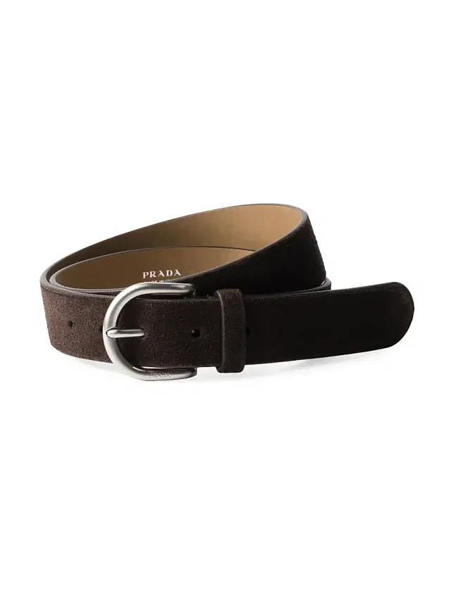 Men's Suede Belt - Brown Men's Suede Belt - Brown