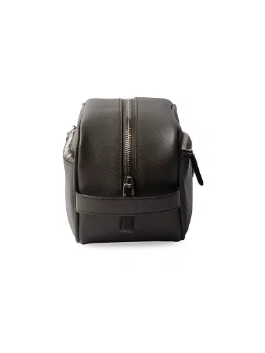 Prada Saffiano Leather Travel Pouch | Thumbnail 4 Prada Saffiano Leather Travel Pouch | Thumbnail 4