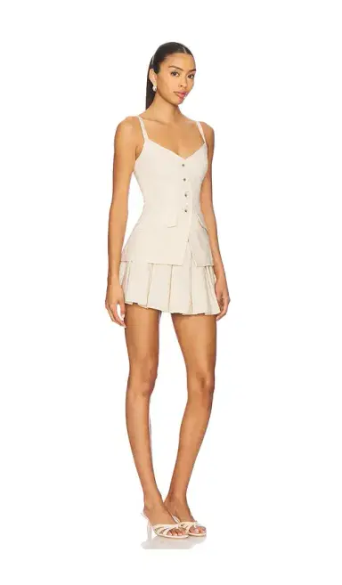Amanda Uprichard x REVOLVE Wesley Skort Romper | Thumbnail 2 Amanda Uprichard x REVOLVE Wesley Skort Romper | Thumbnail 2