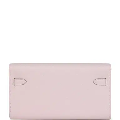 HERMÈS Hermes Kelly Wallet To Go Mauve Pale Epsom Palladium Hardware | Thumbnail 4 HERMÈS Hermes Kelly Wallet To Go Mauve Pale Epsom Palladium Hardware | Thumbnail 4