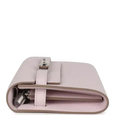 HERMÈS Hermes Kelly Wallet To Go Mauve Pale Epsom Palladium Hardware | Thumbnail 5 HERMÈS Hermes Kelly Wallet To Go Mauve Pale Epsom Palladium Hardware | Thumbnail 5