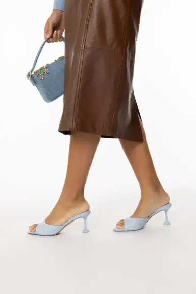 Aquazzura Bisous Mule 65 | Thumbnail 3 Aquazzura Bisous Mule 65 | Thumbnail 3