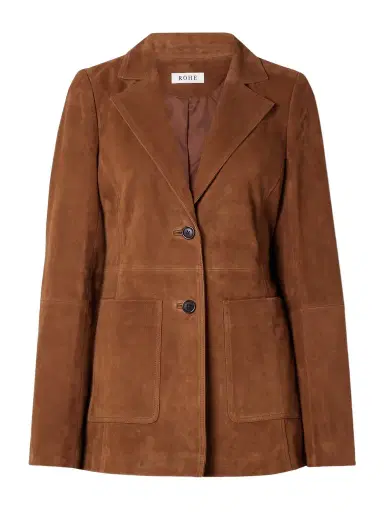 RÓHE Suede Blazer | Thumbnail 1 RÓHE Suede Blazer | Thumbnail 1