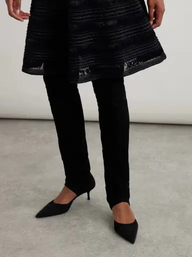 Alaïa Cutout Stretch-suede Over-the-knee Boots | Thumbnail 2 Alaïa Cutout Stretch-suede Over-the-knee Boots | Thumbnail 2