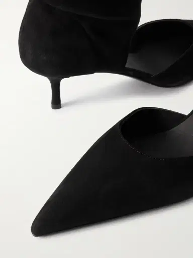 Alaïa Cutout Stretch-suede Over-the-knee Boots | Thumbnail 4 Alaïa Cutout Stretch-suede Over-the-knee Boots | Thumbnail 4