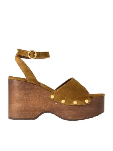 Gianvito Rossi 110 Studded Suede Platform Sandals | Thumbnail 1 Gianvito Rossi 110 Studded Suede Platform Sandals | Thumbnail 1