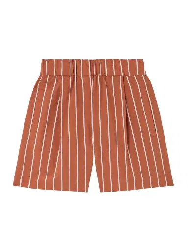 Brunello Cucinelli Striped Cotton-blend Poplin Shorts | Thumbnail 1 Brunello Cucinelli Striped Cotton-blend Poplin Shorts | Thumbnail 1