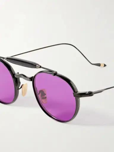 Jacques Marie Mage Dasan Round-frame Beta-titanium Sunglasses | Thumbnail 4 Jacques Marie Mage Dasan Round-frame Beta-titanium Sunglasses | Thumbnail 4
