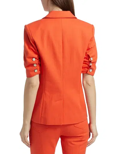 Cinq à Sept Women's Khloe Short-Sleeve Blazer | Thumbnail 5 Cinq à Sept Women's Khloe Short-Sleeve Blazer | Thumbnail 5