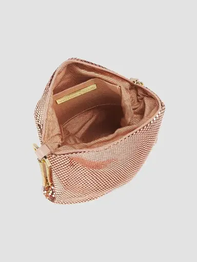 Whiting & Davis Women's Snakehead Ibiza Chainmail Bag - Blush | Thumbnail 4 Whiting & Davis Women's Snakehead Ibiza Chainmail Bag - Blush | Thumbnail 4