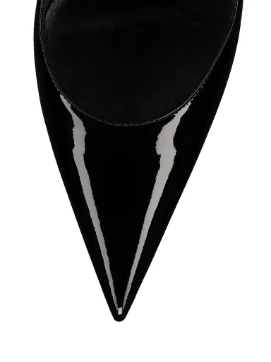 Christian Louboutin Women's Miss Z Suola Strass 100MM Pumps - Black | Thumbnail 4 Christian Louboutin Women's Miss Z Suola Strass 100MM Pumps - Black | Thumbnail 4