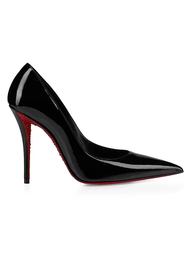 Women's Miss Z Suola Strass 100MM Pumps - Black Women's Miss Z Suola Strass 100MM Pumps - Black