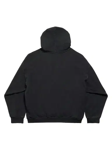 Balenciaga Men's City of Angels Medium Fit Hoodie - Black Faded | Thumbnail 2 Balenciaga Men's City of Angels Medium Fit Hoodie - Black Faded | Thumbnail 2
