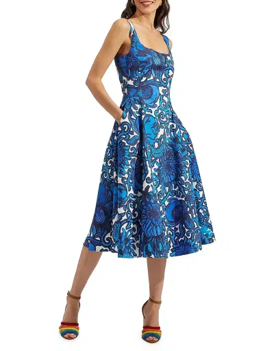 La DoubleJ Women's Sophia Dress - Blue - Size XXS | Thumbnail 3 La DoubleJ Women's Sophia Dress - Blue - Size XXS | Thumbnail 3