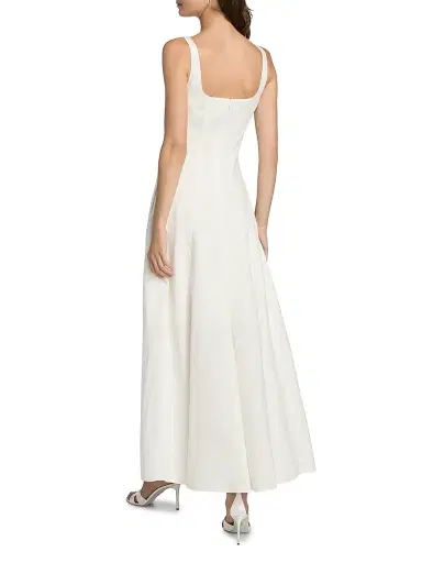 NICHOLAS Women's Athena Linen-Blend Paneled Maxi Dress - | Thumbnail 5 NICHOLAS Women's Athena Linen-Blend Paneled Maxi Dress - | Thumbnail 5